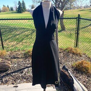 Vintage Y2K Nokomis Babydoll Halter Dress